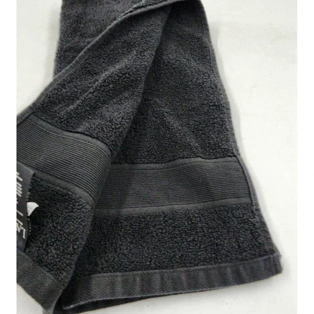 Lauren Ralph Lauren Sanders Solid Antimicrobial Hand Towel Unisex 16 X 30 Black